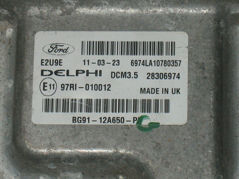 FORD S-MAX 2.0 TDCI DCM3 5 ECU BG91-12A650-PG 28306974 GALAXY