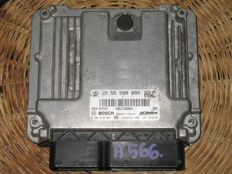 ECU OPEL CORSA D 1.3 CDTi 2012 0281019087 55588895 EDC17C59