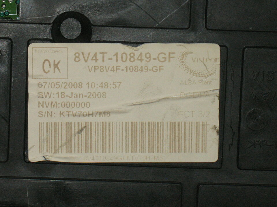 Quadro ford focus cmax 8v4t-10849-gf vp8v4f-10849-gf
