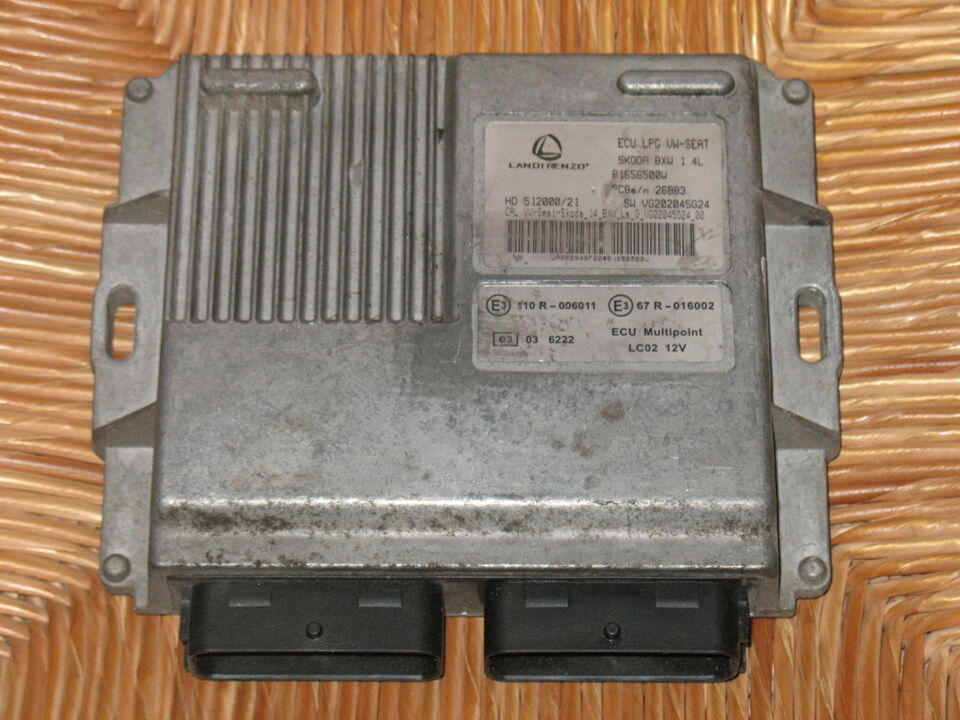 Ecu centralina skoda bxw 1.4 lpg gpl 61656500w sw:vg202045g24
