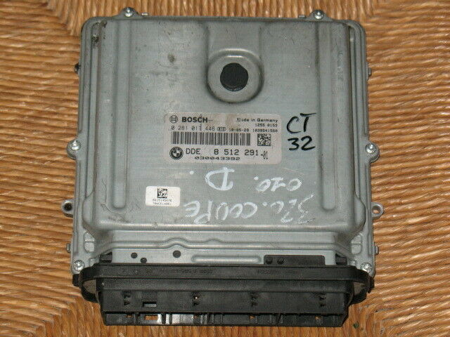ECU CENTRALINA BMW E90 320 D 0281017446 DDE8512291 EDC17C41-4.17