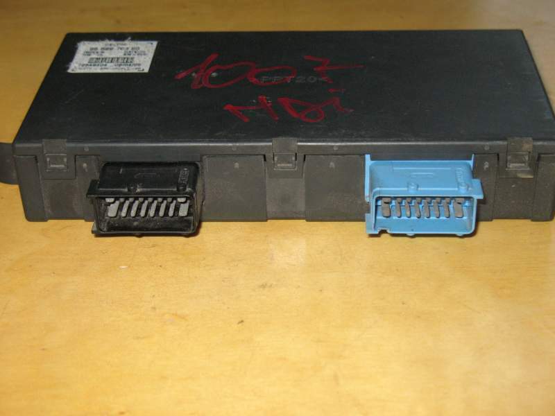 PEUGEOT 1007 2005 - 2009 diapositiva PORTA ECU Modulo 9659970380