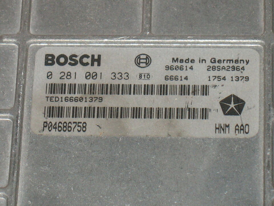 0281001333 CHRYSLER Voyager P04686758 28SA2964 EdcMsa15 5-5.3