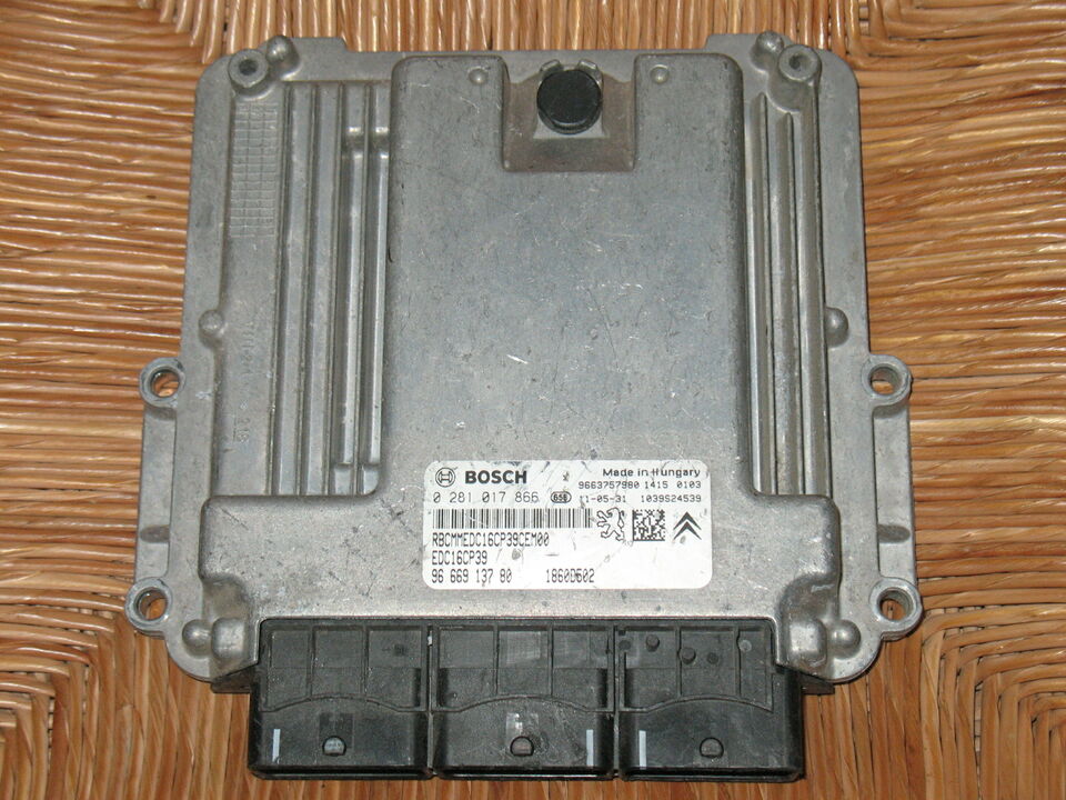 ECU CITROEN 2.2 DID 0281017866 9666913780 MITSUBISHI EDC16CP39