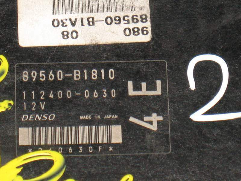 ECU DAIHATSU SIRION Subaru Justy 1.0 89560-B1810 112400-0630