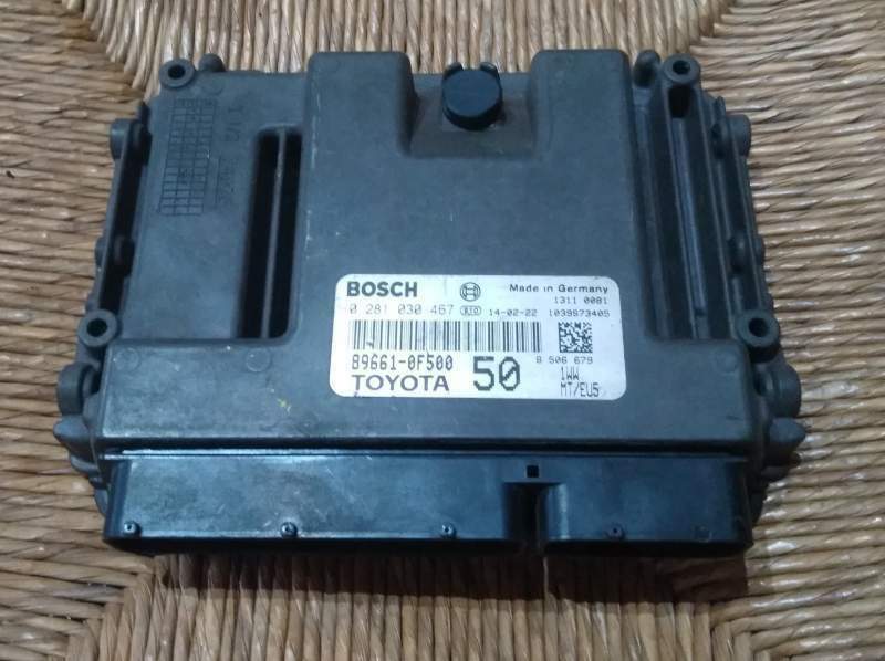 ECU CENTRALINA TOYOTA 0281030467 896610F500 50 1WW MT/EU5