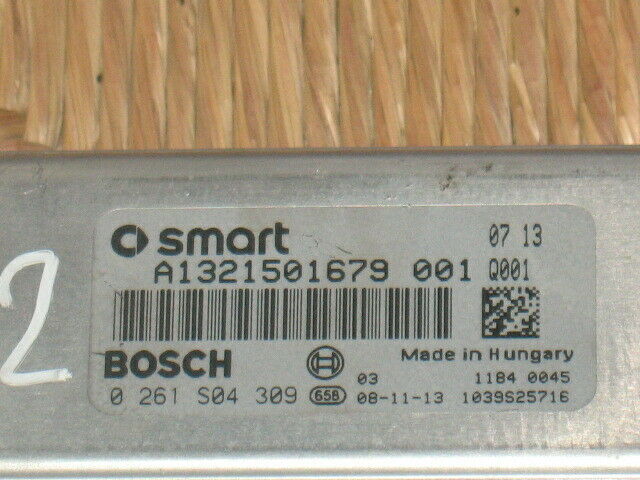 ECU SMART FORTWO 1.0 0261S04309 A1321501679 ME7.7.0