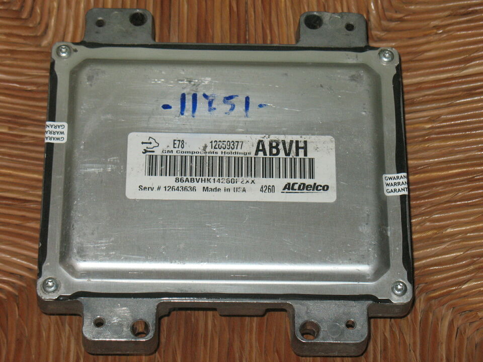 Ecu opel mokka 1.6 I 12659377 ABVH E78 GM ACDelco 12643636