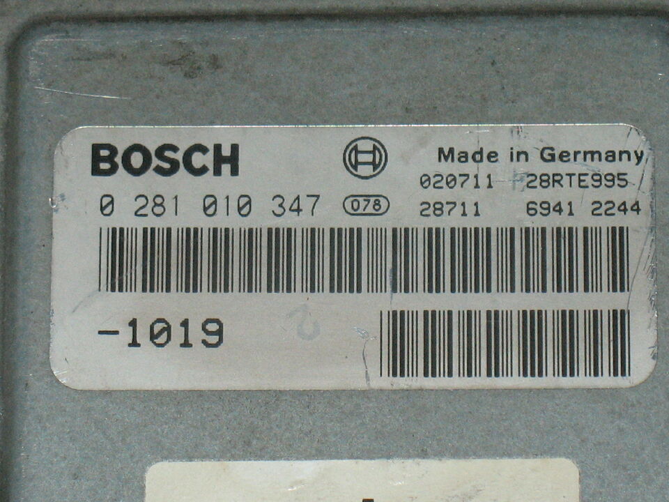 ECU MOTORE MAN TGA TGL L2000 F2000 BOSCH 0281010347 L20 9Z24
