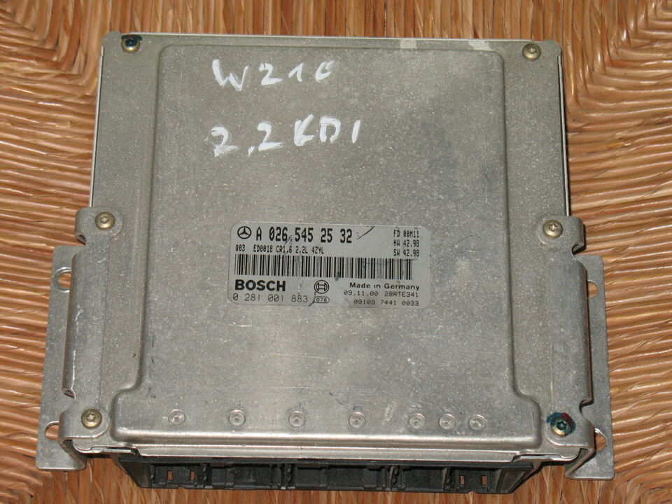 0281001883 A0265452532 Mercedes Classe E 2.2 W210 CDi EDC 15C0