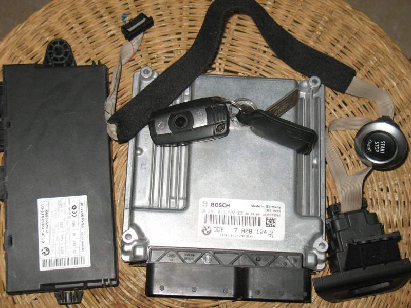 Kit con chiave bmw, bosch 0281013502 cas siemens 5wk49511fbr