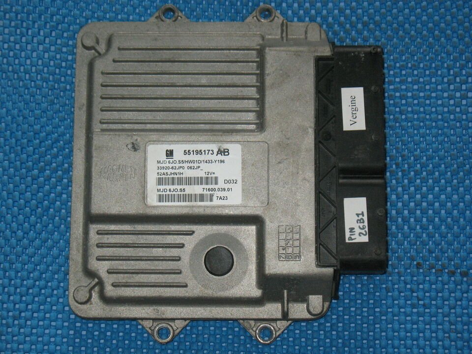 ECU OPEL SUZUKI 1.3 55195173AB MJD 6JO.S5 HW01D 7G11