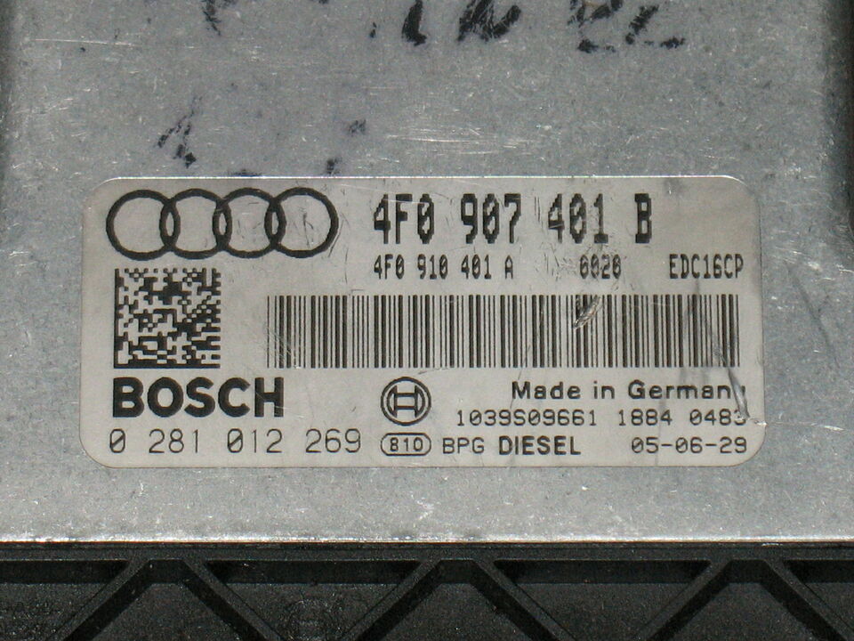 AUDI A6 4F 3.0 TDI 4F0907401B 4F0910401A EDC16CP 0281012269