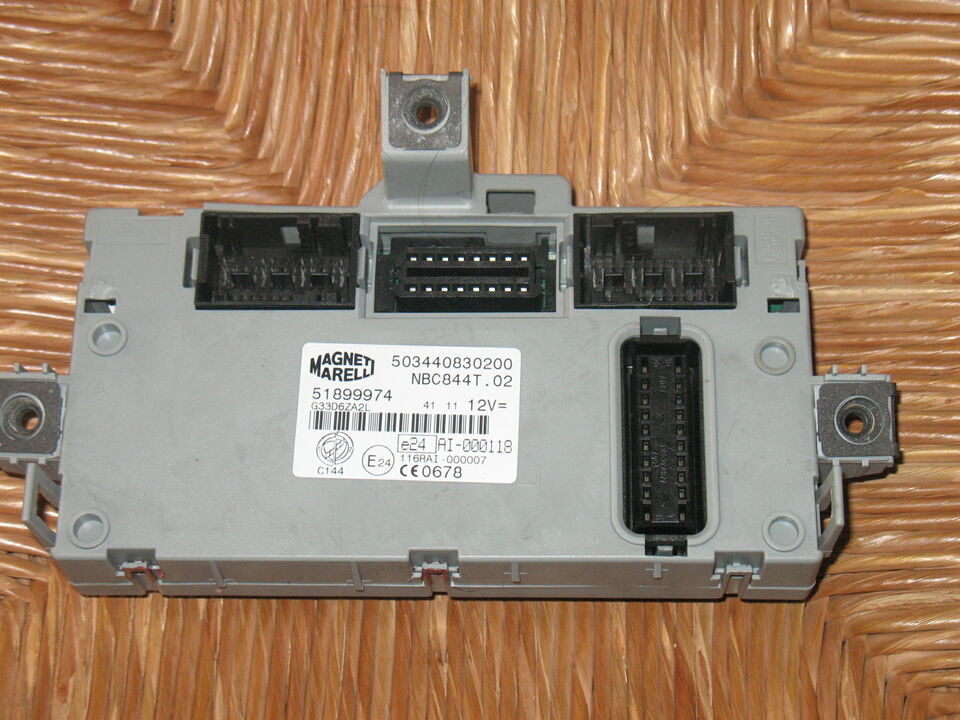 Body computer bsi lancia delta 51899974 503440830200 NBC844T.02