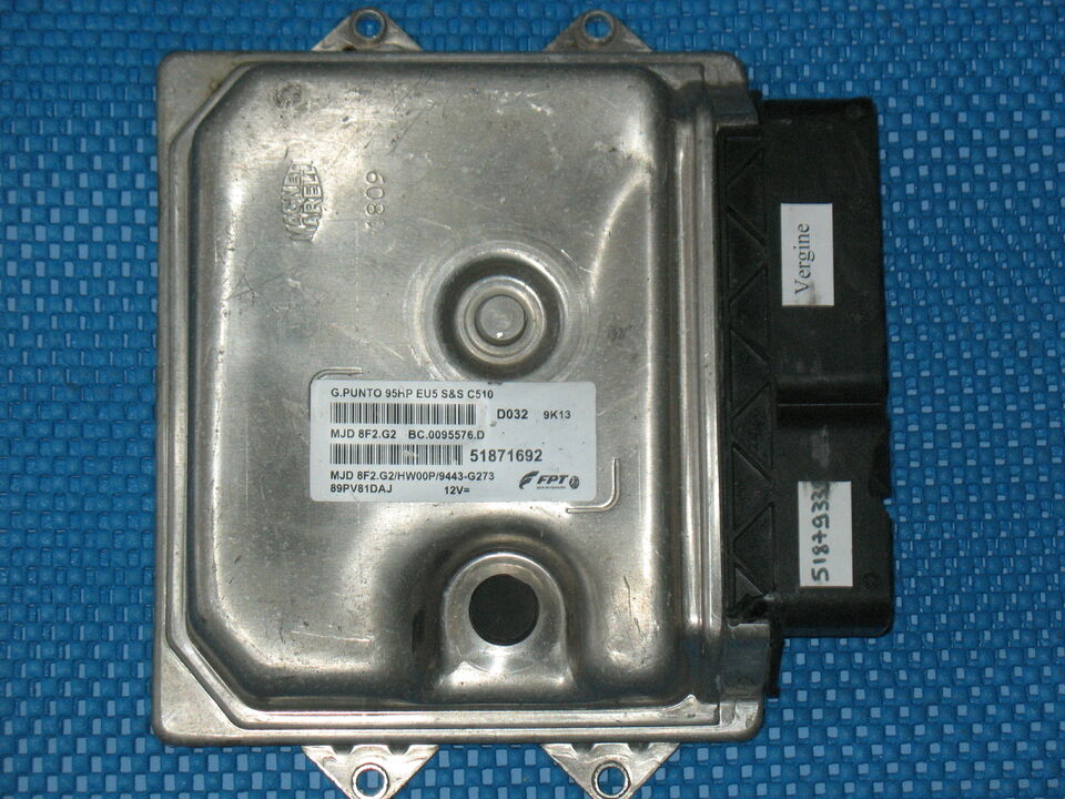 ECU FIAT GRANDE PUNTO EVO 51871692 MJD 8F2.G2 HW00P- 9443-G273