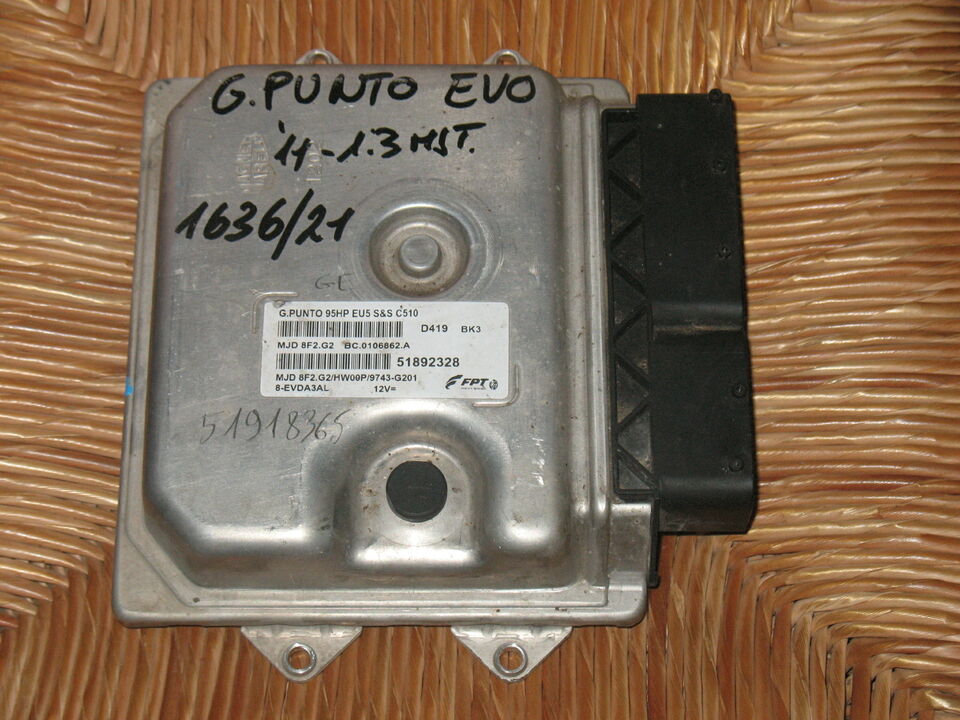 FIAT PUNTO FPT 51892328 8F2.G2 HW00P 9743-G201 8F2 G2 HW00P