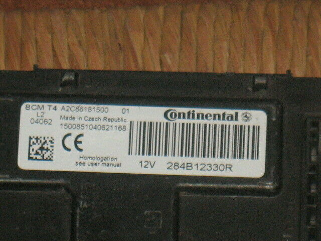 Renault duster sandero logan bcm t4 a2c86181500 284b12330r