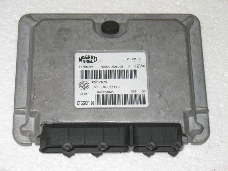 ECU ALFA ROMEO 156 46755916 6200000605 C0P30N70 CFC202F.01