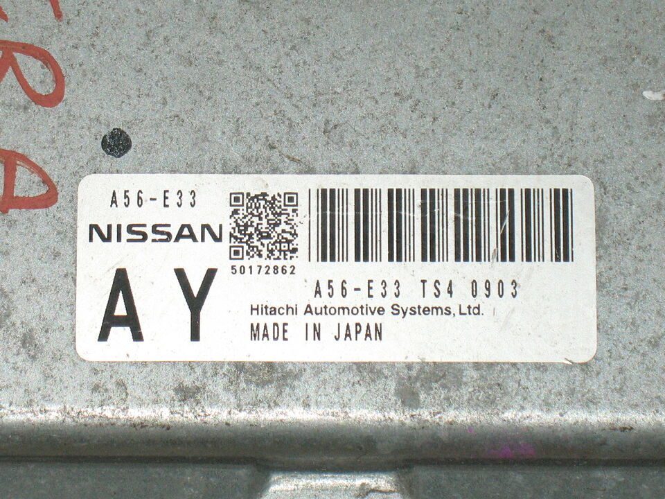ECU motore Nissan Micra 2011 1.2 cc Benzina A56 E33 A56-E33 - AY