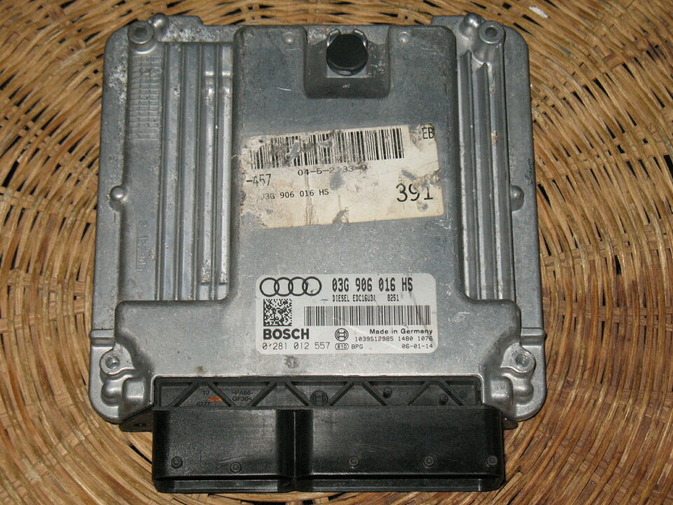 ECU AUDI A6 EDC16U31 0281012557 03G906016HS 03G997017PX