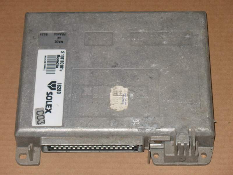 ECU Siemens Solex S 101110101 F PEUGEOT 309 405