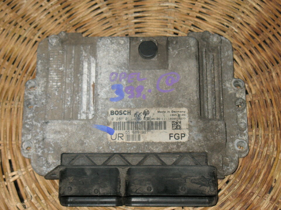 ECU opel zafira 1.9 BOSCH 0281011669 EDC16C9 5518992 FGP EDC 16C9-3.12