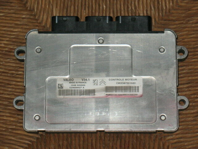 ECU PEUGEOT 207 208 C3 VALEO V34.1 CMDE9675916480 HW 9666591380