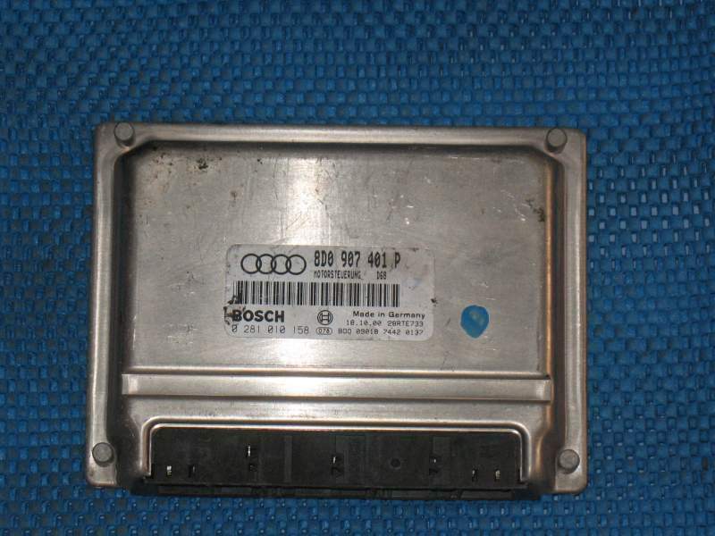 ECU AUDI A4 B5 2.5 TDI 0281010158 8D0907401P EDC 15M
