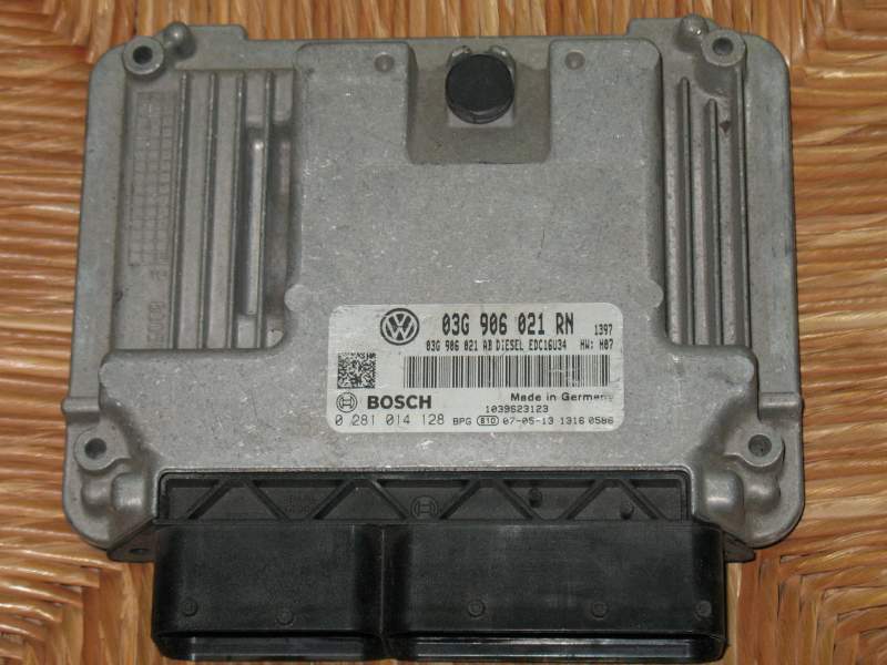 ECU VW TOURAN 1.9 TDI 0281014128 03G906021RN 03G906021AB EDC16U