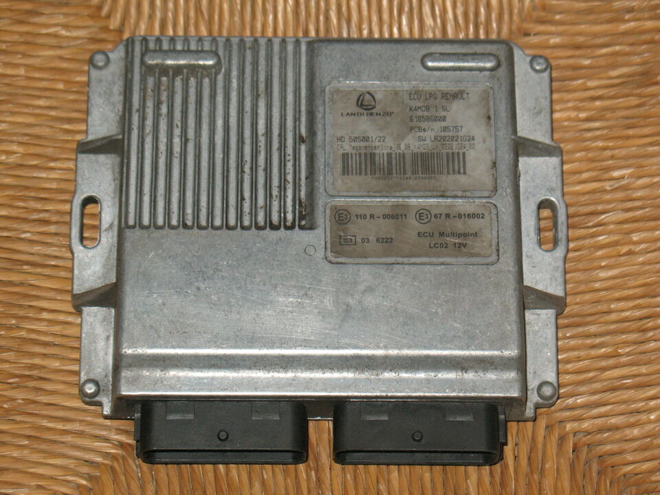 ECU LANDI RENZO RENAULT GPL LPG 1.6 K4MD8 616586000 HW505001/22