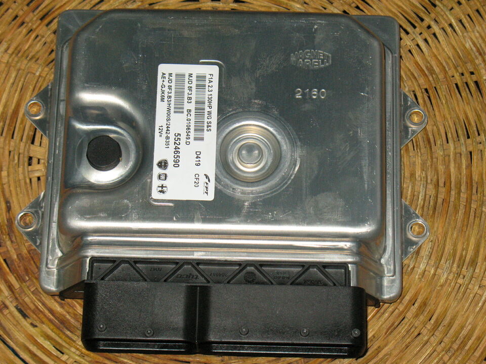 Ecu fiat ducato 2.3 130HP 55246590 MJD 8F3.B3 HW00S 2442-B351