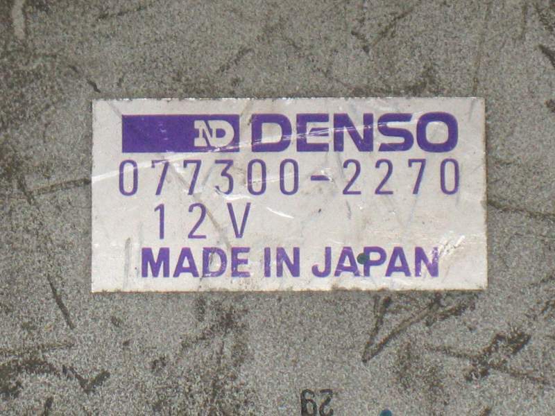 ECU DENSO 077300-2270 12V 077300 2270