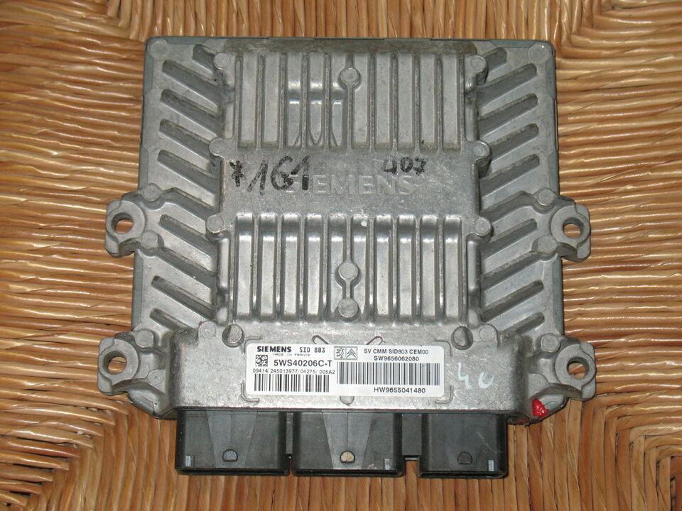 Peugeot 407 2.0 HDI SID803 5WS40206C-T 9656062080 HW 9655041480