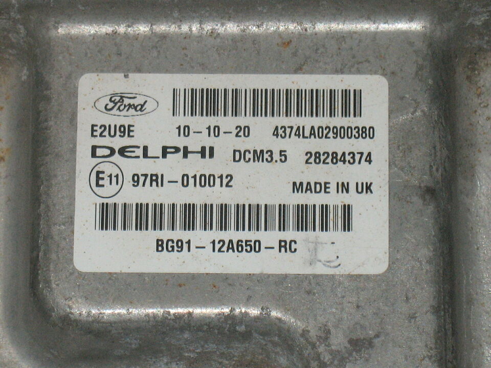 ECU FORD 2.0 TDCI BG91-12A650-R BG91 28284374 DCM3 5