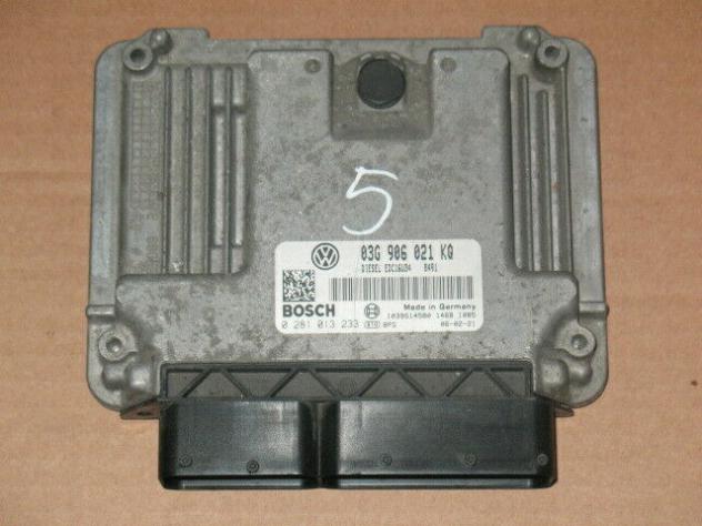 ECU VW GOLF 1.9 TDI 0281013233 03g906021kq EDC 16U34-3.42
