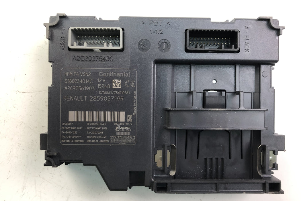 Ecu lettore card clio captur a2c92561904 285905719r hfmt4vsn2