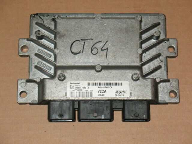 ECU FORD FIESTA 1.2 S180047012A AV2112A650CA EMS2102 V2CA