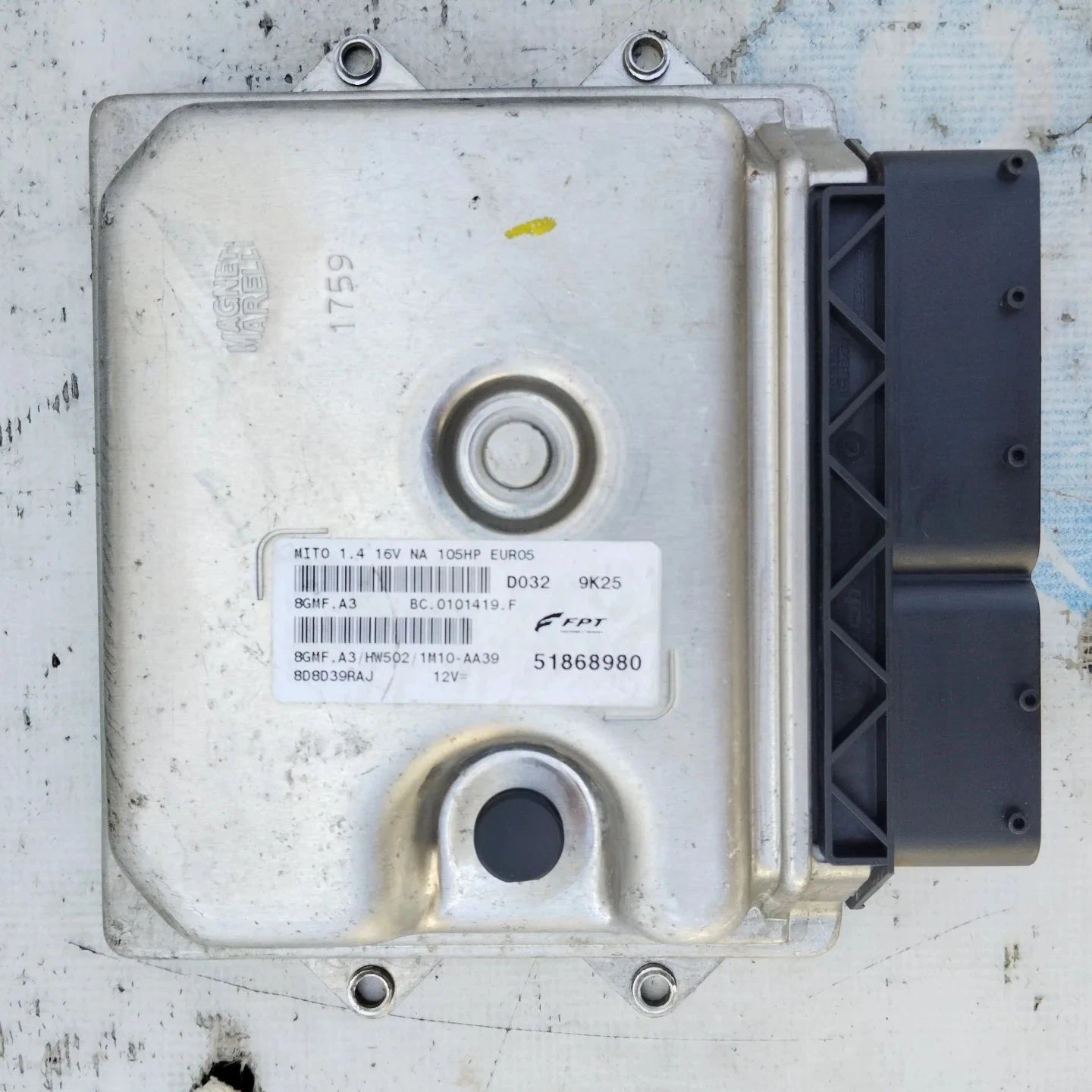 51868980 8GMF.A3 HW502 ALFA ROMEO MITO 1.4 BENZINA 105HP