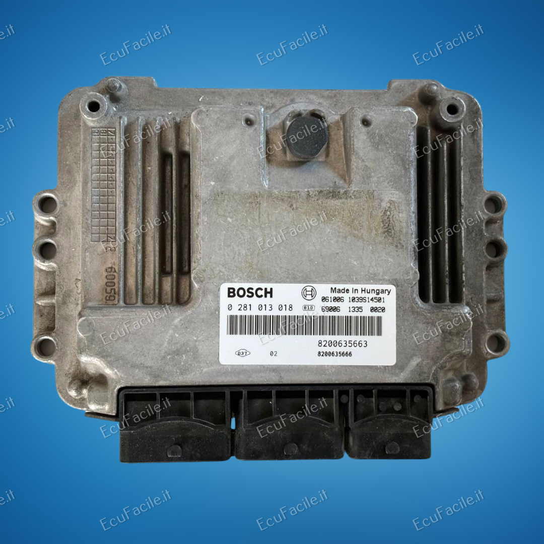 Renault Master 2.5DCI 0281013018 EDC 16C36-3.1 1037379659 1037382405