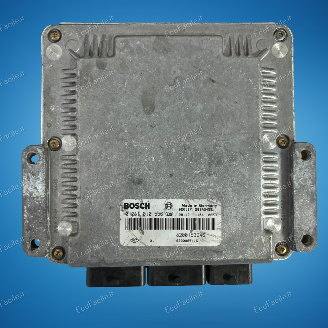 ECU RENAULT LAGUNA 1.9 DCI 0281010556 8200153946 8200095416