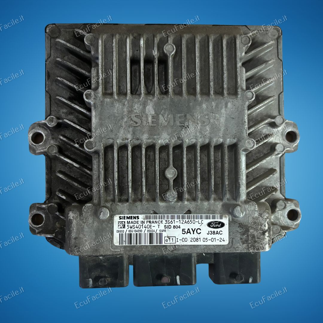 Ecu ford fiesta fusion mazda 1.4 5ws40140e-t 5ayc 3S61 sid804