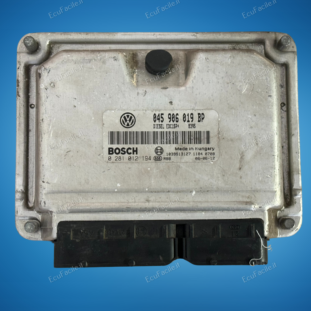 ECU VW POLO 1.4 TDi 0281012194 045906019BP EDC15P+ IMMOFF