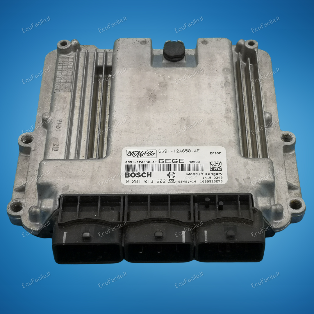 ECU LAND ROVER FREELANDER 2 L359 6G91-12A650-AE 0281013202 6EGE EDC 17C08-5.23