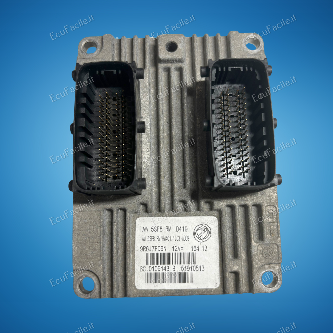 Ecu Centralina Alfa Romeo Mito 51910513 IAW 5SF8 .RM HW401 1803-AD09 BC0109143B BC 0109143 B D419