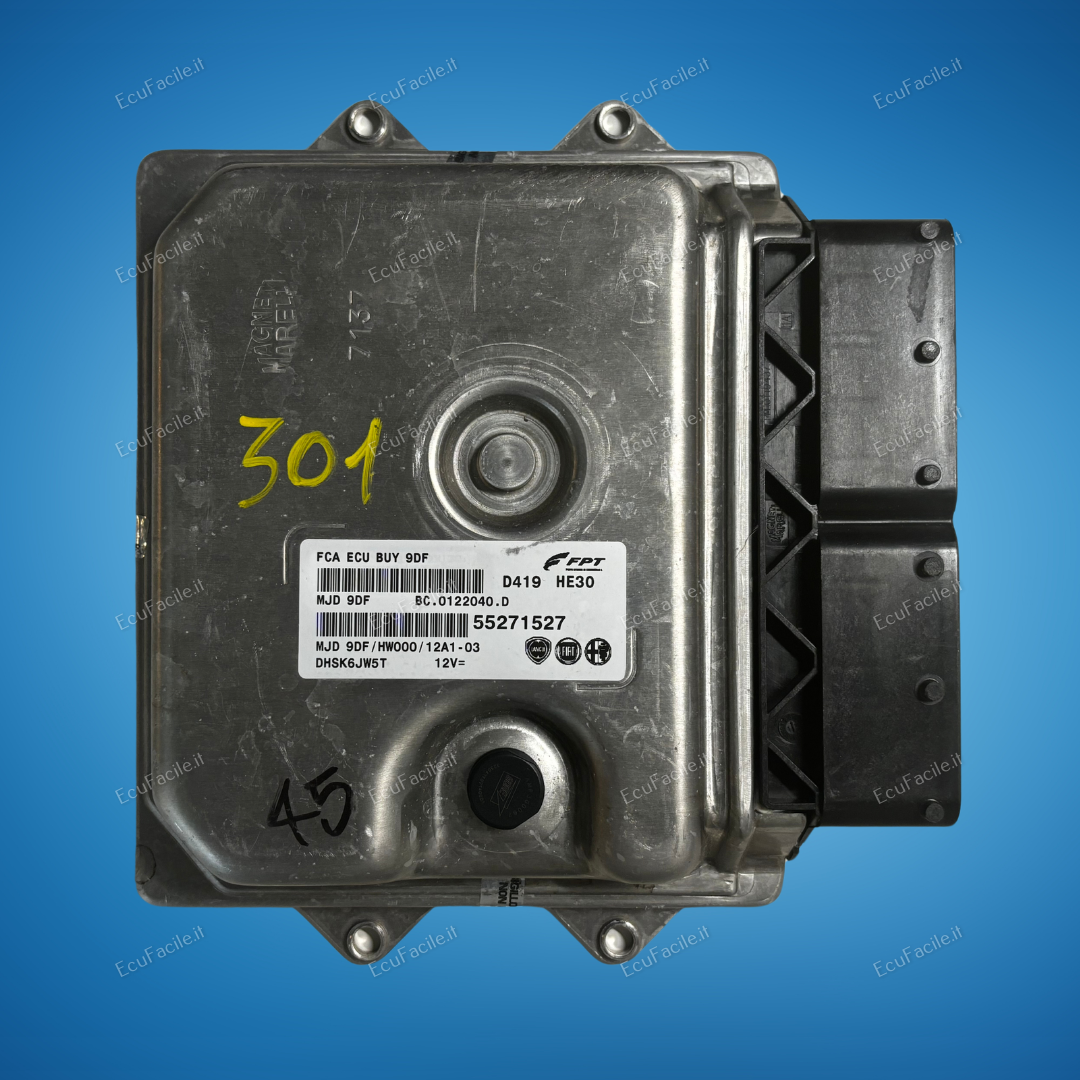 Fiat Ducato 2.3 MJD 150HP ECU MM 9DF 55271527 MJ9DF HW000