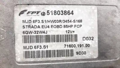 CENTRALINA MOTORE 51803864 MJD6F3.S1  71600.191.00 Fiat FPT Magneti Marelli