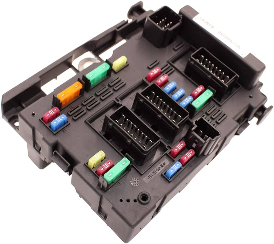 Ecu centralina scatola fusibili delphi 9657608580 bsm b5