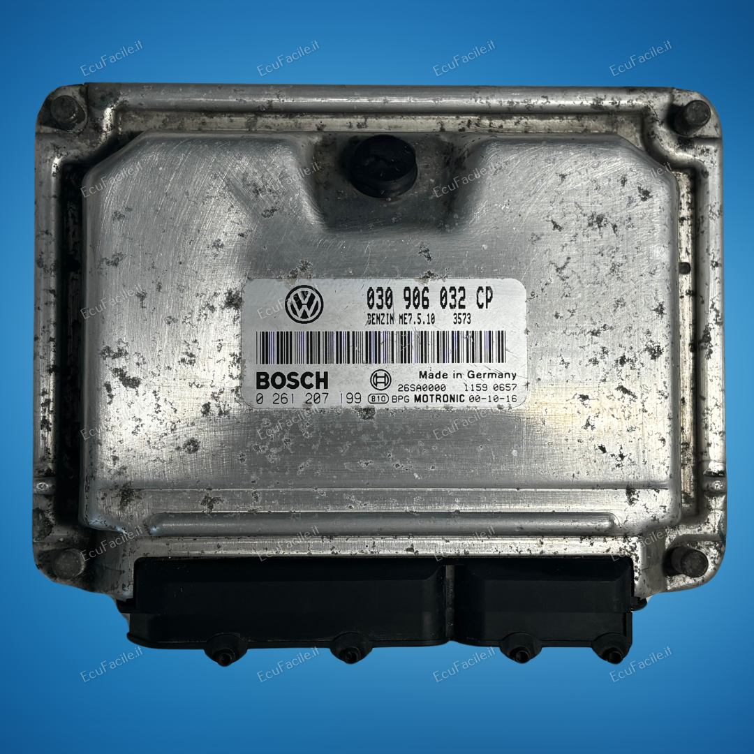 ECU VW LUPO 1.0 AUC 030906032CP 0261207199 ME7 5.10