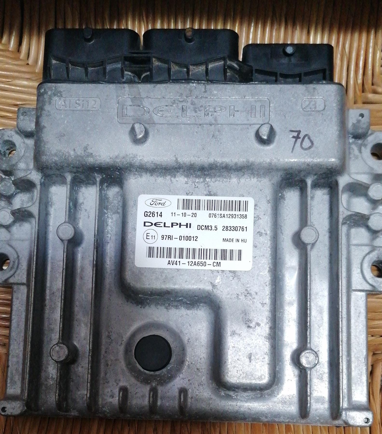 ECU FORD FOCUS 2.0 TDCI 28330761 AV41 12A650-CM DCM3.5