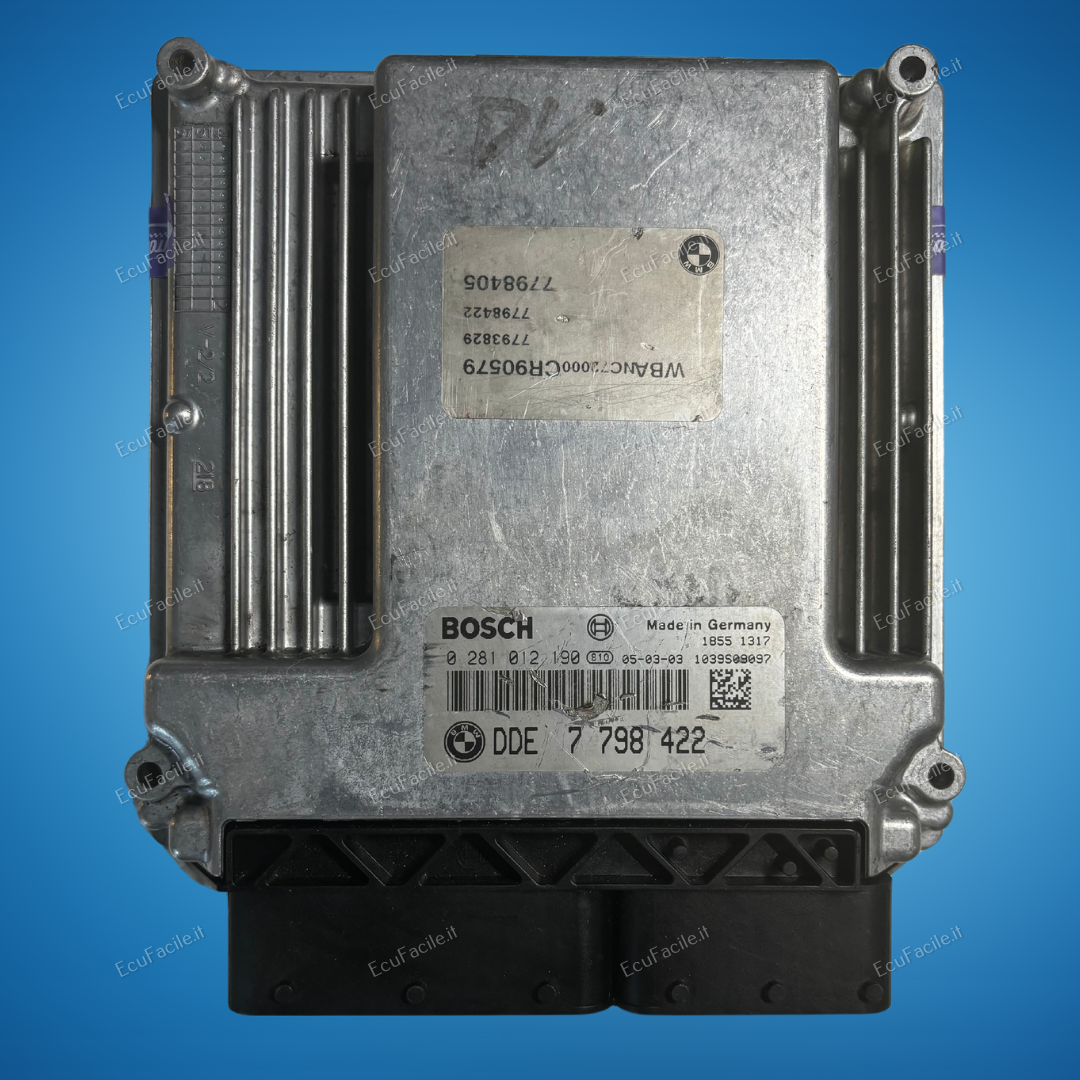 BMW 5 E60/E61 530 3.0 0281012190 DDE 7798422 1039S0909 EDC16C1